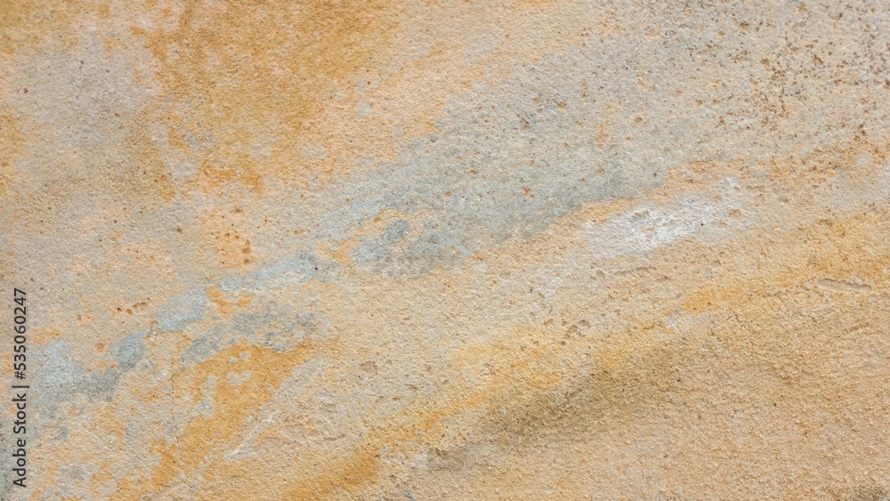 The old wall skin tone with yellow shade