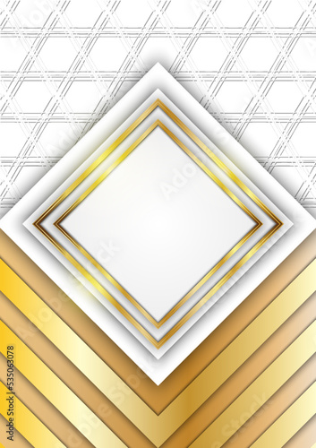 Golden luxury background blank for design.
