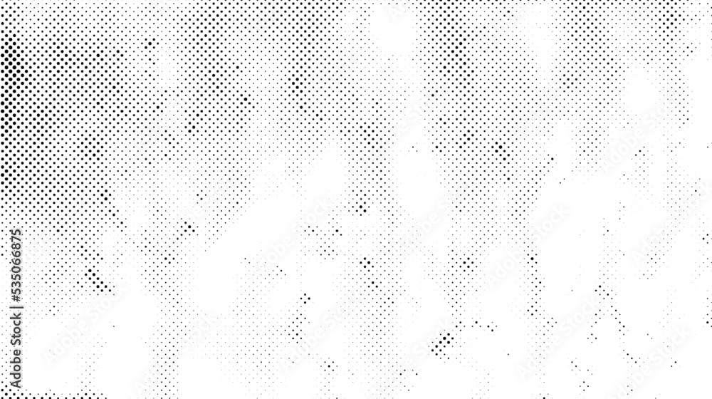 Grunge halftone background. Comic pixelated texture. Abstract dotted ...