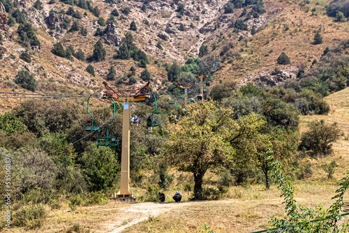 Beldersay Chairlift in Uzbekistan photo