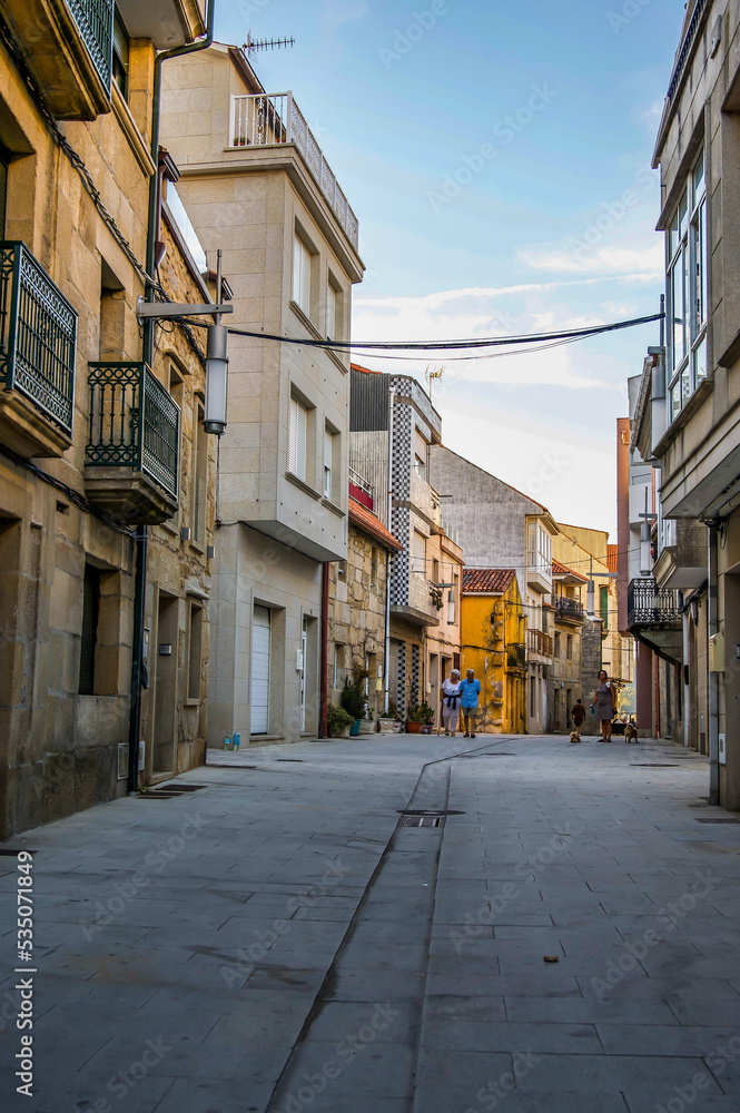 Backstreet in Villagarcia, Spain