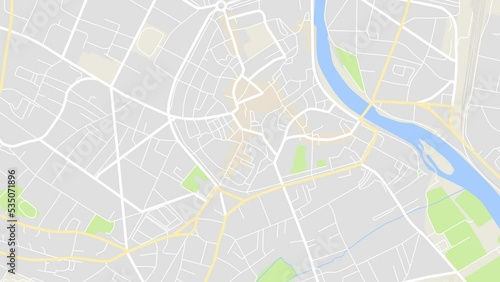 4K animation of gps map of Aventure