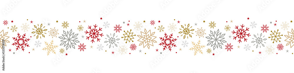 Snow, snowflake Christmas pattern. Christmas snowflake background. Snow background. Stock vector