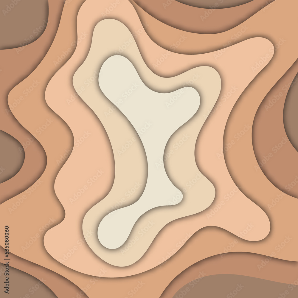 Modern and trendy background. Abstract design with wave shapes in a paper cut style. Background template for your design, with space for your text. eps 10 Modern and trendy background. Abstract design with wave shapes in a paper cut style. Background template for your design, with space for your text. eps 10