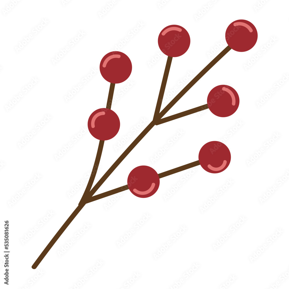 branch with berries branch with berries