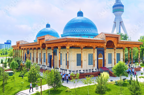 Print op canvas The memorial museum in Tashkent, Uzbekistan