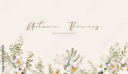 Beautiful floral card 