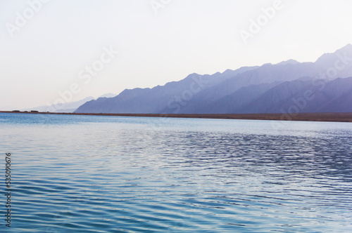 The Blue Lagoons on The Red Sea in Dahab, Sinai, Egypt