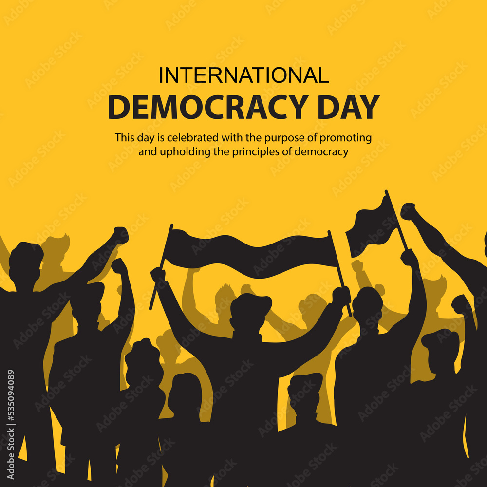 International day of democracy. A day to spread awareness of democracy