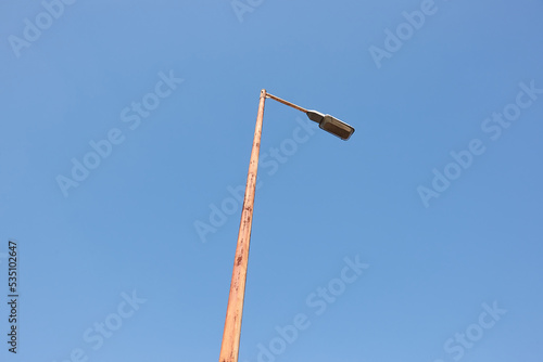 Lamp post on a street