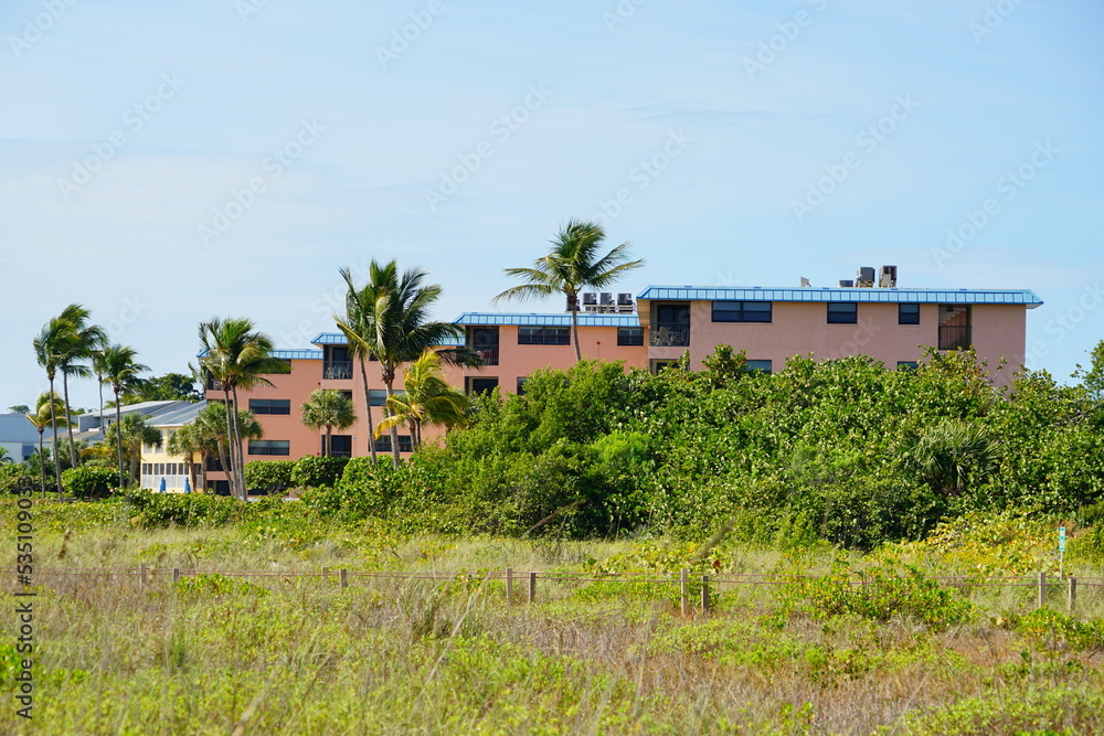 Beautiful Sanibel island beach in Fort Myers, Florida, USA Beautiful Sanibel island beach in Fort Myers, Florida, USA