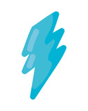 blue thunderbolt symbol