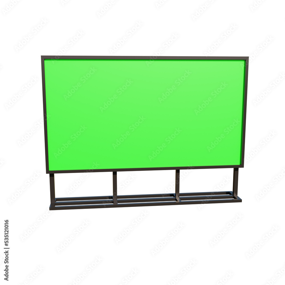 3d render illustration outdoor advertising 3d render illustration outdoor advertising
