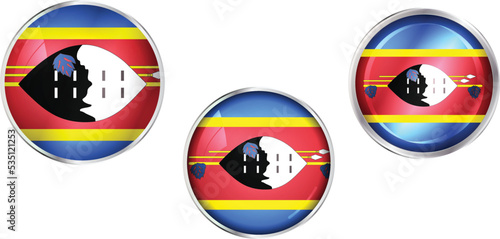 Round national flag pin of Eswatini .Circular vector flag of Eswatini Free Download Round national flag pin of Eswatini .Circular vector flag of Eswatini - GFXLoad