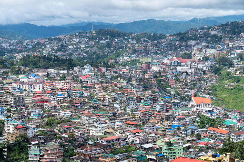 Kohima Nagaland City on a Hill