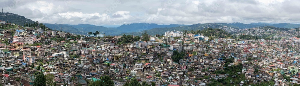 Kohima Nagaland City Panorama