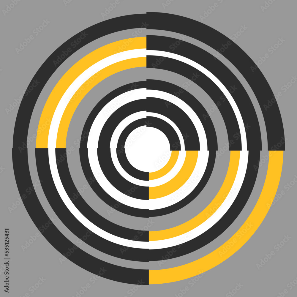 Simple background with abstract circular lines pattern Simple background with abstract circular lines pattern