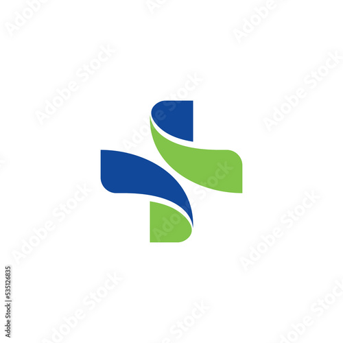 Free Download modern medical logo design. Vector illustration of cross or plus shape. modern logo design vector icon template - GFXLoad