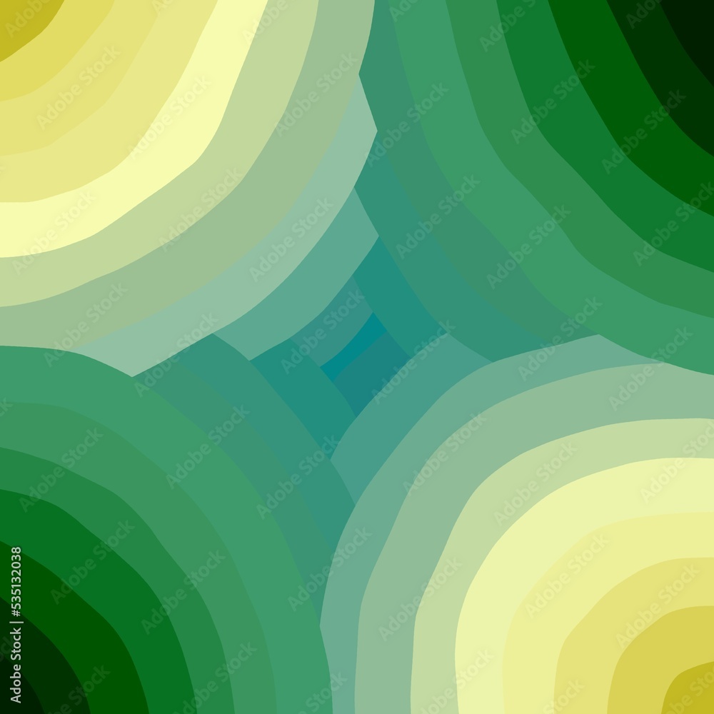 Abstract radial green and yellow gradient background. Abstract radial green and yellow gradient background.