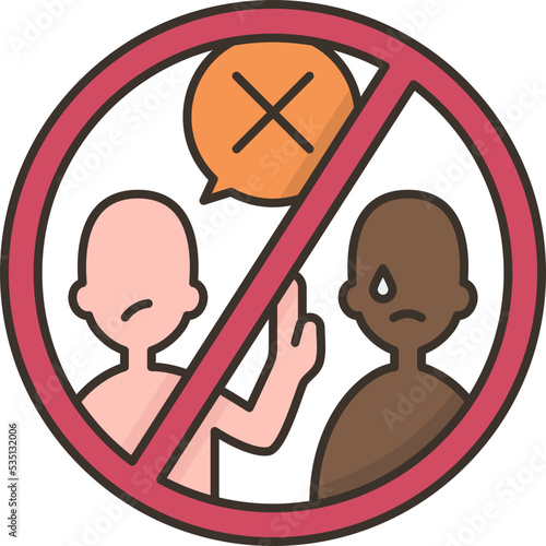 racism icon