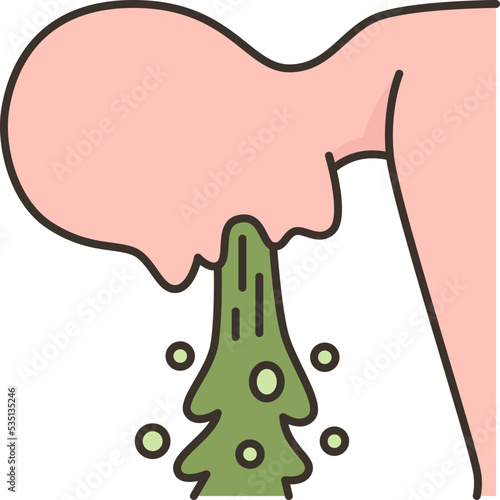 vomiting icon