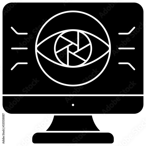 snooping solid icon