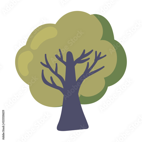 greenery tree icon