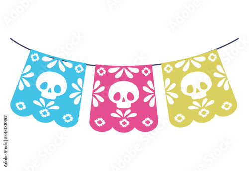 day of the dead garland
