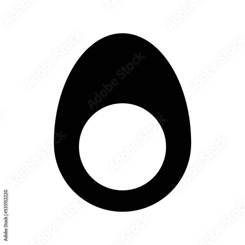 egg icon vector design template in white background