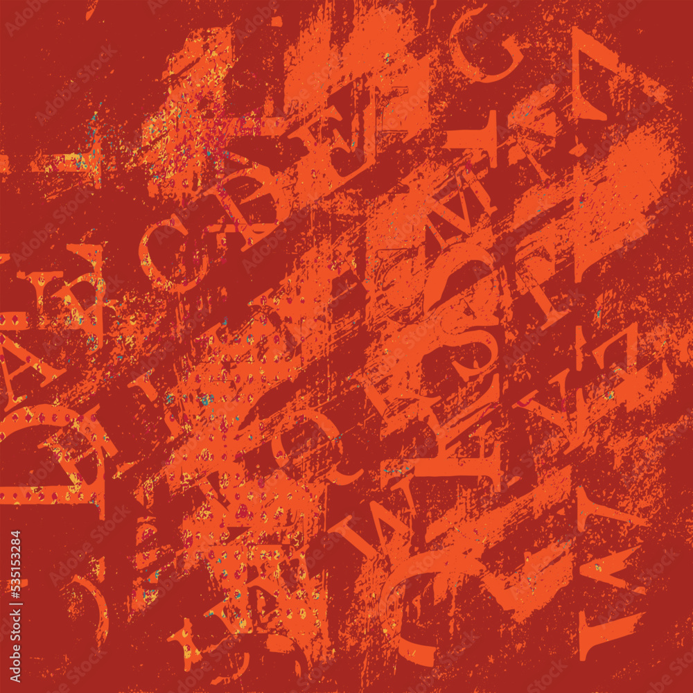 Red grunge background. Vector scratched texture Red grunge background. Vector scratched texture