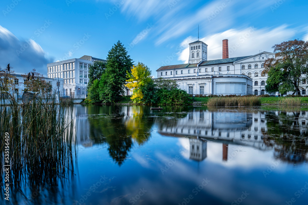 Fototapeta premium Biała Fabryka, Łódź, Polska.