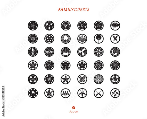 Japanese Family Crests Collection.02
