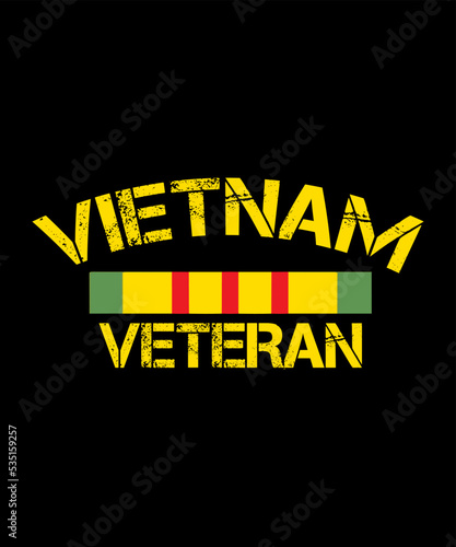 Vietnam veteran tshirt design