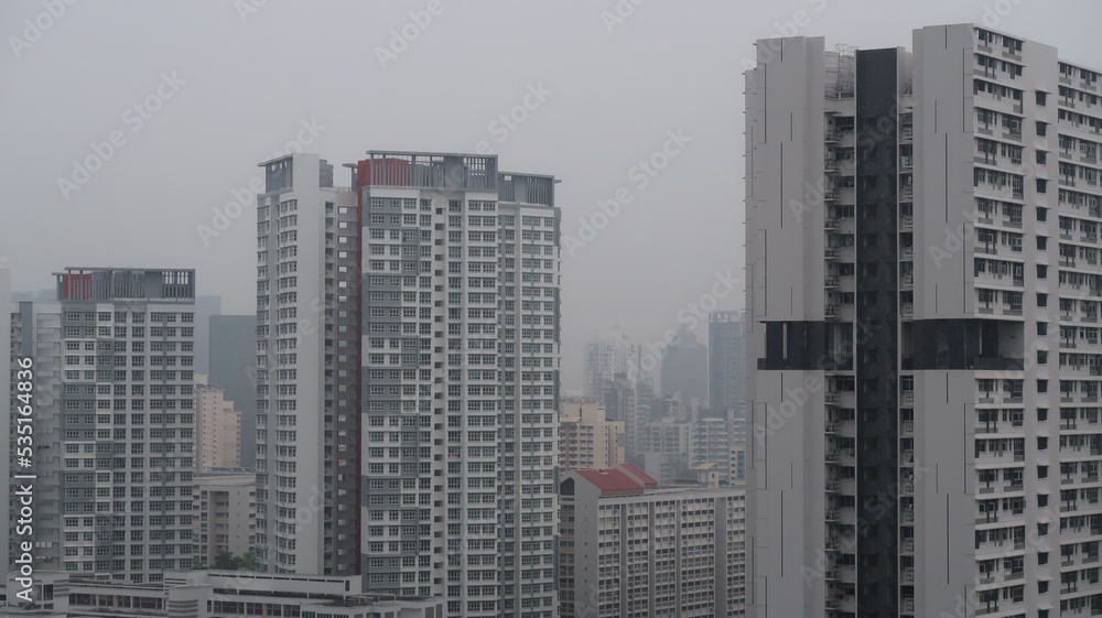 Fototapeta premium Singapore citys buildings