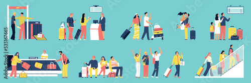 Flat Airport Set