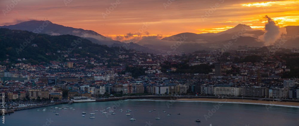 San Sebastian is the capital of the Spanish province of Gipuzkoa in the Basque Country