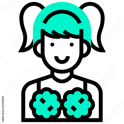 cheerleader icon