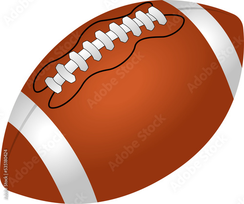 sports American football cartoon illustration