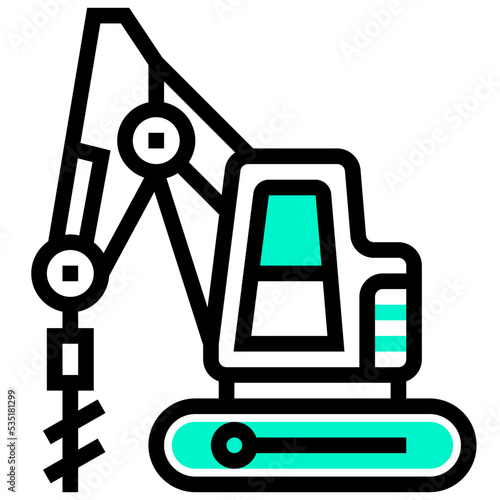 Excavator icon