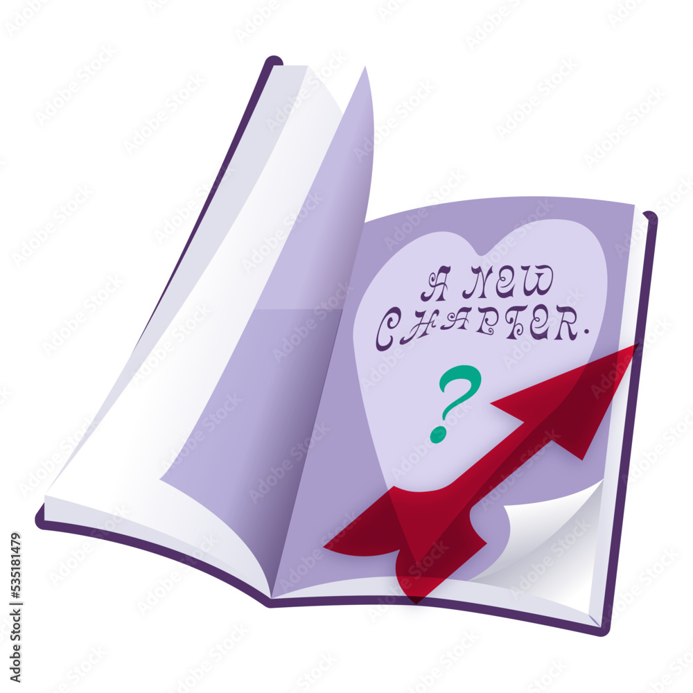 Love novel book vector illustration Love novel book vector illustration