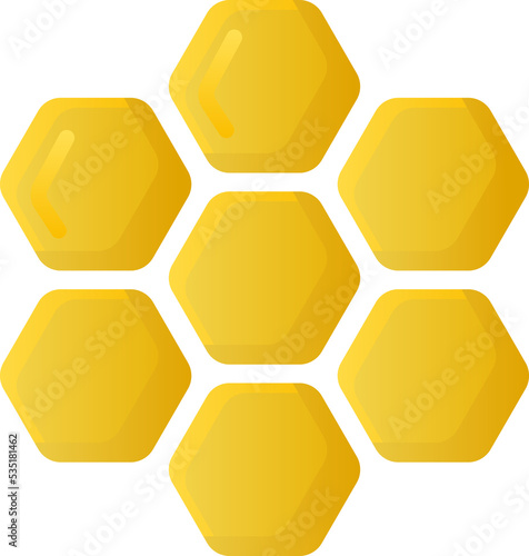 honeycomb cartoon illustration