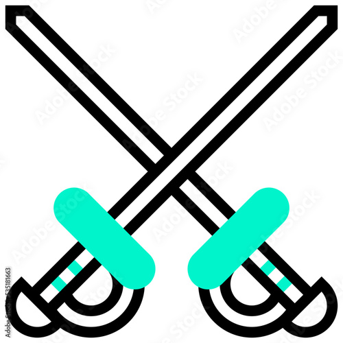 Fencing icon