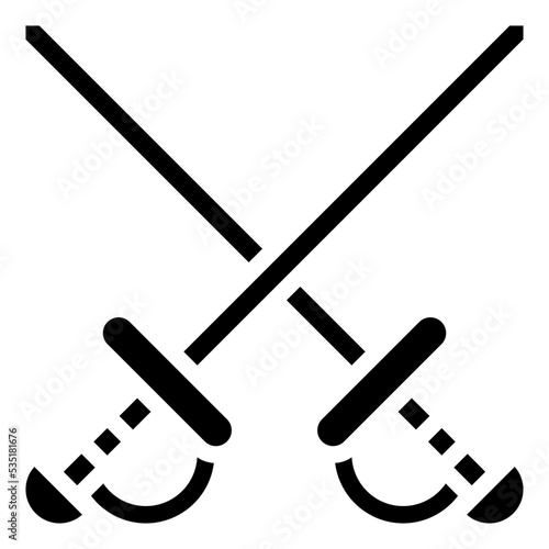 Fencing icon