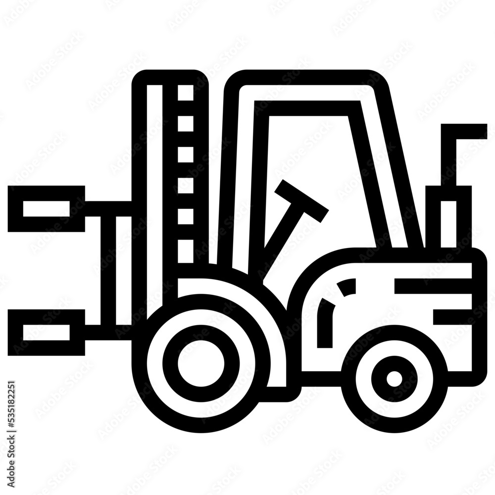 Forklift icon Forklift icon
