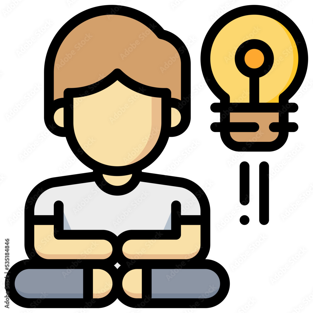 Meditation icon Meditation icon