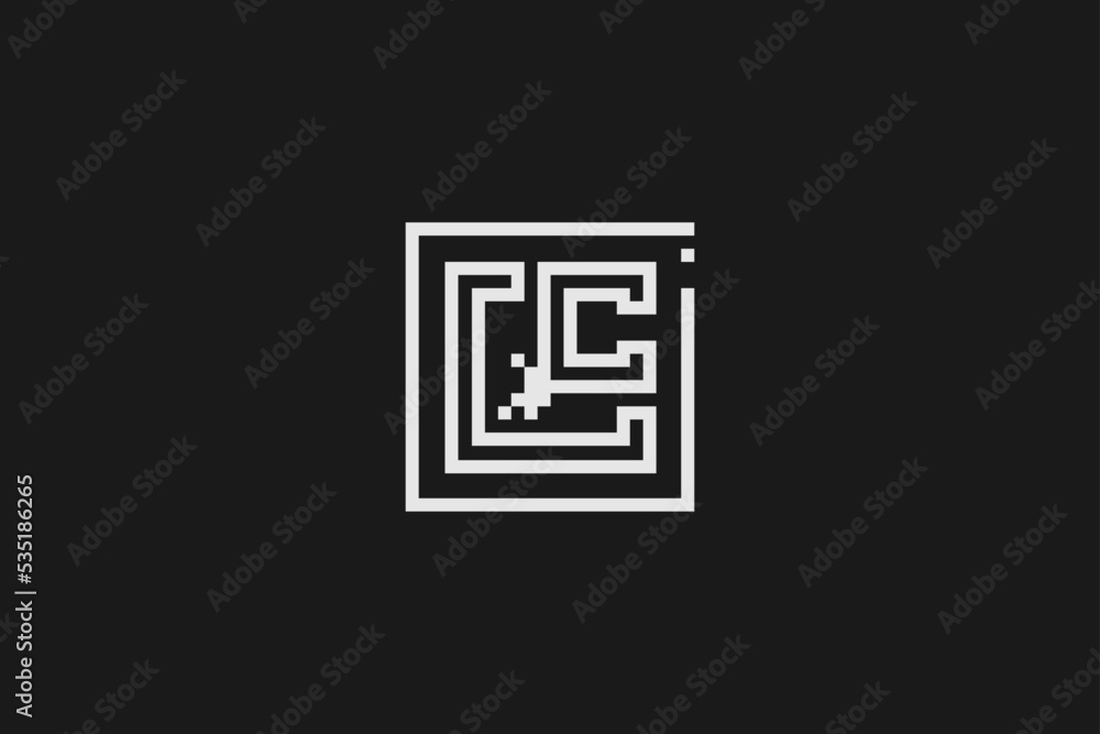 QR Code logo line style identification icon symbol bar code illustration QR Code logo line style identification icon symbol bar code illustration
