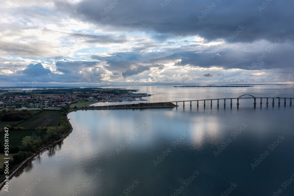 Drone shots in Langeland, Denmark Drone shots in Langeland, Denmark