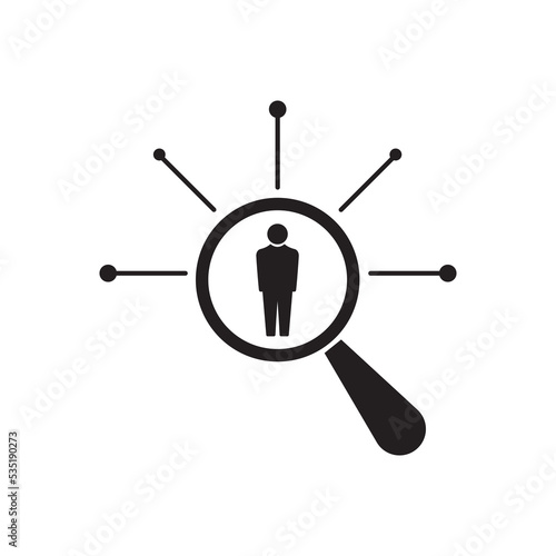 Hr solutions icon. Simple element illustration. Hr solutions symbol design from HR collection