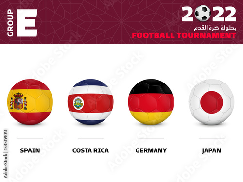 2022 Football Tournament Group E