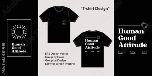 Human attitude streetwear style typography is good for your t-shirt, hoodies or merchandise designs